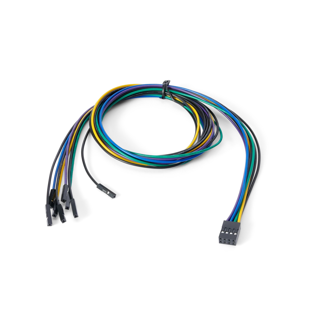 Wire Harness 2x4, color-coded dupont connectors to IDC connector (PCBITE-4008)