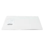 Backside of the insulation cover showing instruction and barcode (PCBITE-4017)