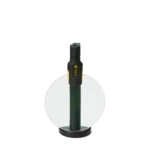 Magnifier with magnetic base and friction based adjustments, folded lens front view (PCBITE-4020)