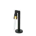 Magnifier with magnetic base and friction based adjustments, folded lens side view (PCBITE-4020)