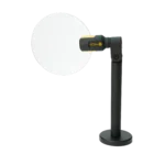 Magnifier with magnetic base and friction based adjustments, rotated lens (PCBITE-4020)
