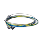 Test wires with dupont connector cables in multiple colors for SQ10 probe connections (PCBITE-6005)