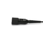SQ100 100 MHz, Side view of BNC connector showing the hole for tuning low frequency response (PCBITE-6013)