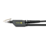 SQ100 100 MHz Oscilloscope probe in holder with unique ground spring with spring-loaded ground needle (PCBITE-6013)