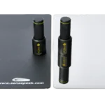 SQ200 200 MHz, Two magnetic PCB holders showing difference between an insulated and the mirror sides of baseplate (PCBITE-6016)