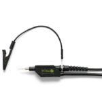 SQ350 350MHz Probe in holder with high quality alligator and clip connected to 5mm ground interface (PCBITE-6023)