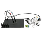 Complete hands-free probing system with 2x SQ350 350 MHz oscilloscope probes, magnetic PCB holders and accessories (PCBITE-6025)
