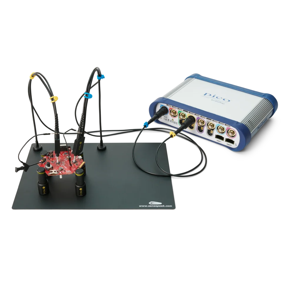 Complete handsfree kit with 2x handsfree SQ500 500 MHz probes and 4x PCB holders (PCBITE-6026)