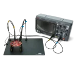 Complete kit with 2x handsfree SQ500 500 MHz oscilloscope probes and 4x PCB holders (PCBITE-6029)