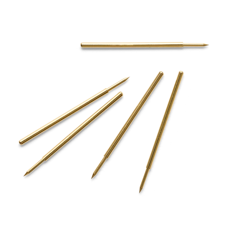 PCBite 5x replacement spring-loaded gold-plated needle tips for SP and SQ probes (PCBITE-7002)