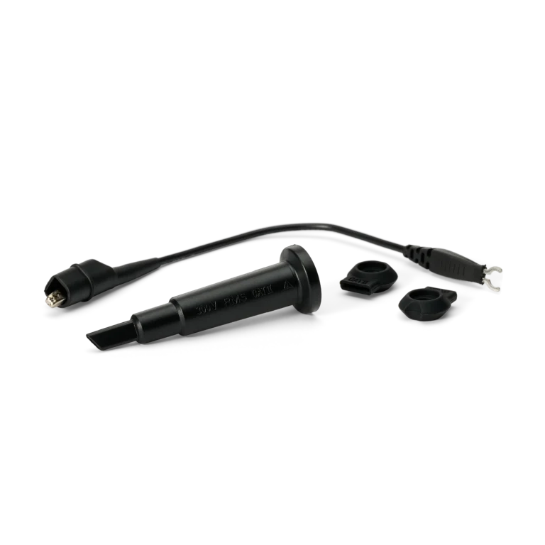 Sprung hook CAT II, secure wire grabber with spring mechanism for safe probing connections (PCBITE-7005)