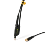 Complete single handheld SQG30 3.0 GHz probe with dual ground, SMA connector and yellow cable holders (PCBITE-7010)