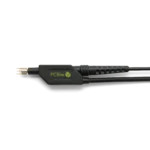 High frequency SQG30 3.0 GHz probe mounted in probe holder with 3,5mm dual ground clip (PCBITE-7010)