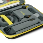 The inside of the protective EVA case showing the SQG30 3.0 GHz probe and accessories (PCBITE-7011)