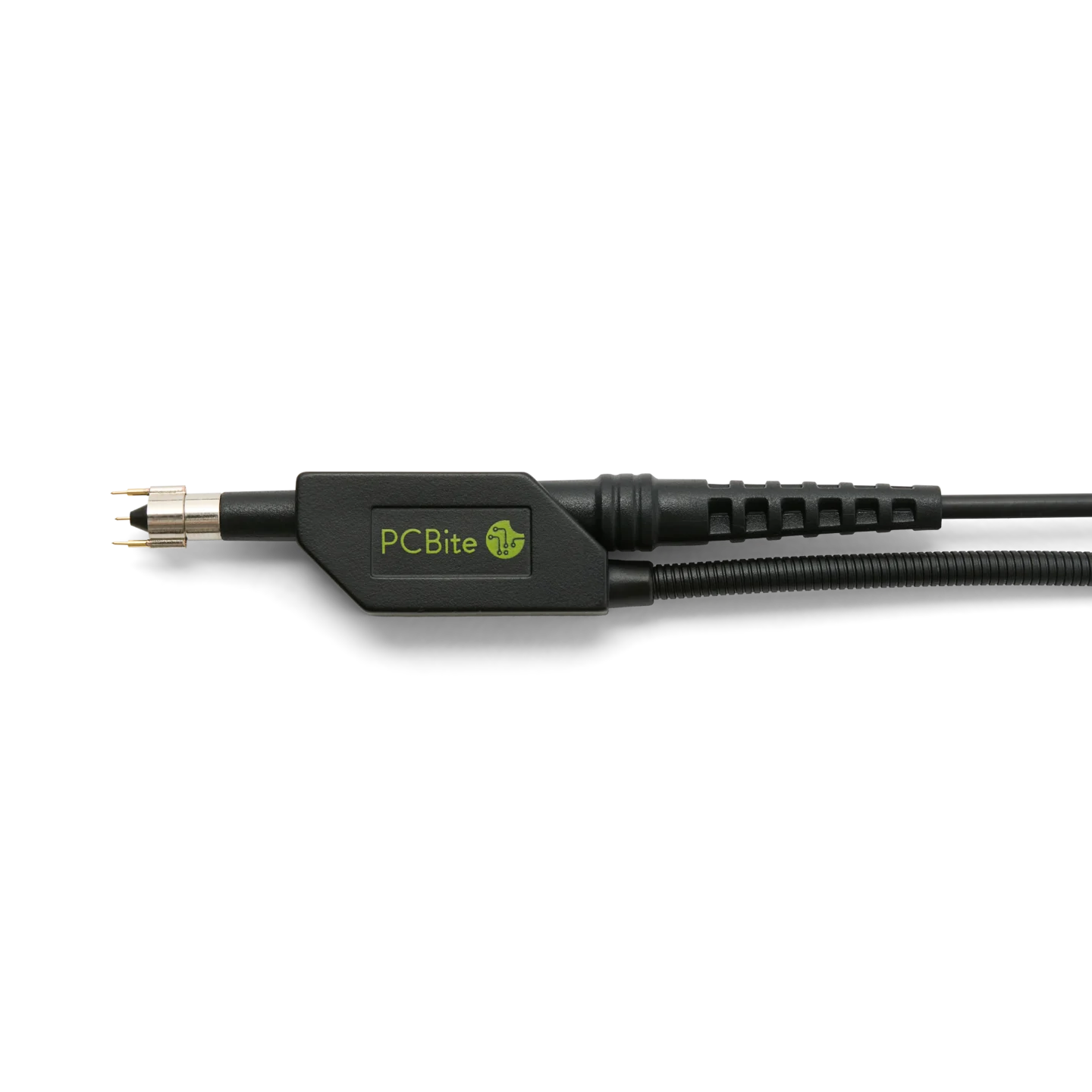 High frequency SQG60 6.0 GHz probe mounted in probe holder with 5,0mm dual ground clip (PCBITE-7012)