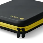 Closeup of the zipper for the protective EVA case supplied with the SQG60 6.0 GHz probe (PCBITE-7012)