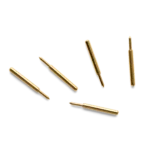 5x probe needle tips, replacement gold-plated spring-loaded needles for SQG probe series (PCBITE-7017)