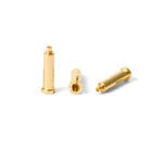 MMCX oscilloscope probe adapter from three angles for detailed view of adapter (PCBITE-7020)