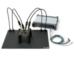 Complete handsfree test setup with SP10 probes and any mixed signal oscilloscope ready for debugging (PCBITE-7028)