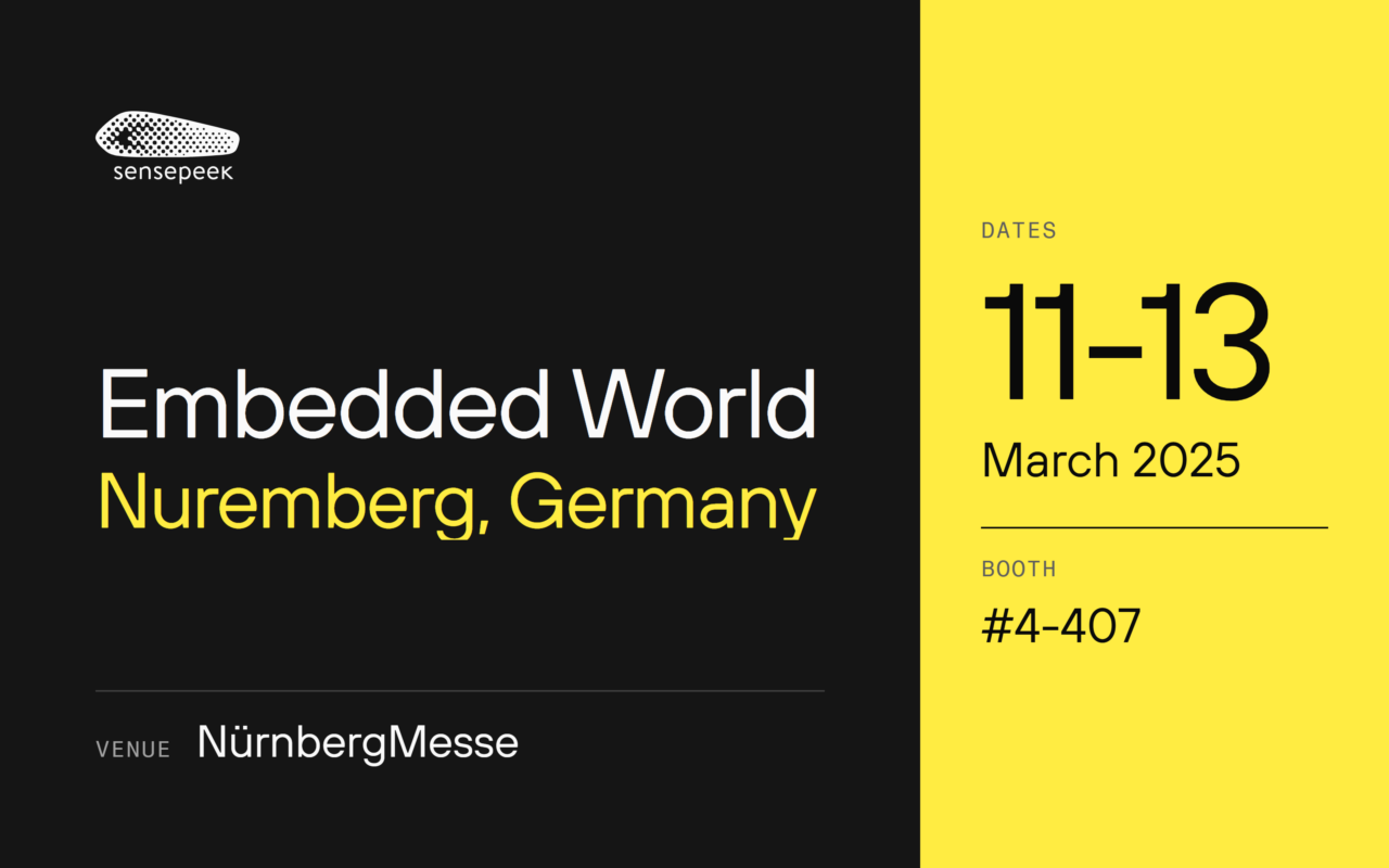 Embedded World 2025, Nuremberg, Germany. 11-13 March 2025. #4-407.